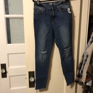 Rockstar super skinny high rise jeans